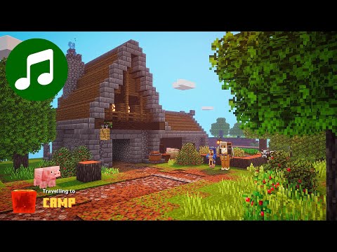 MINECRAFT DUNGEONS Ambient Music ? ONE HOUR Camp Chill (Minecraft Dungeons OST | Soundtrack)