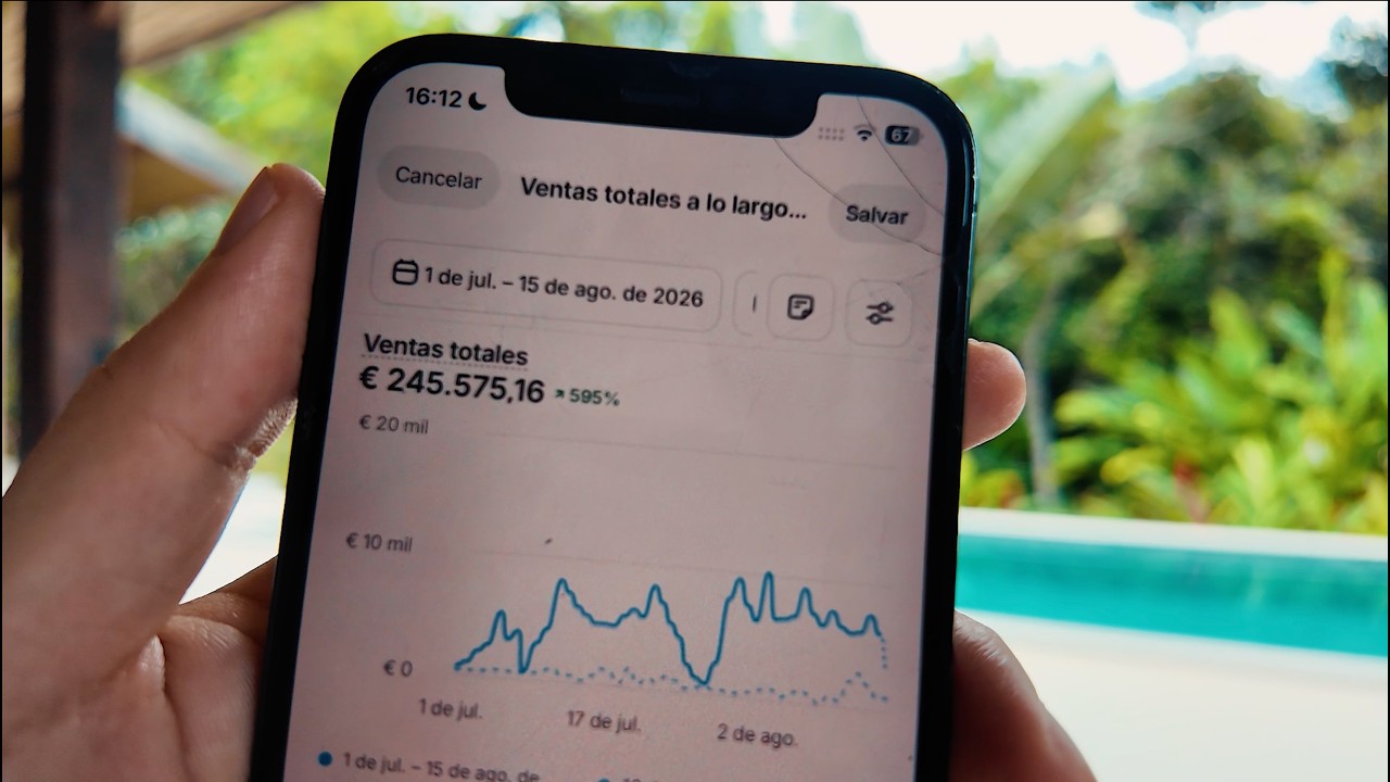 Viajando o Mundo enquanto faturo MILHÕES de EUROS usando Inteligência Artificial no meu E-commerce.