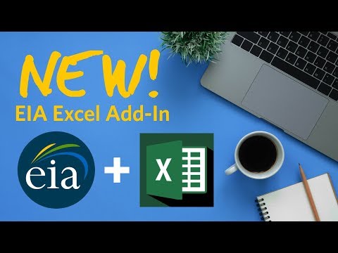 EIA Excel Add-in