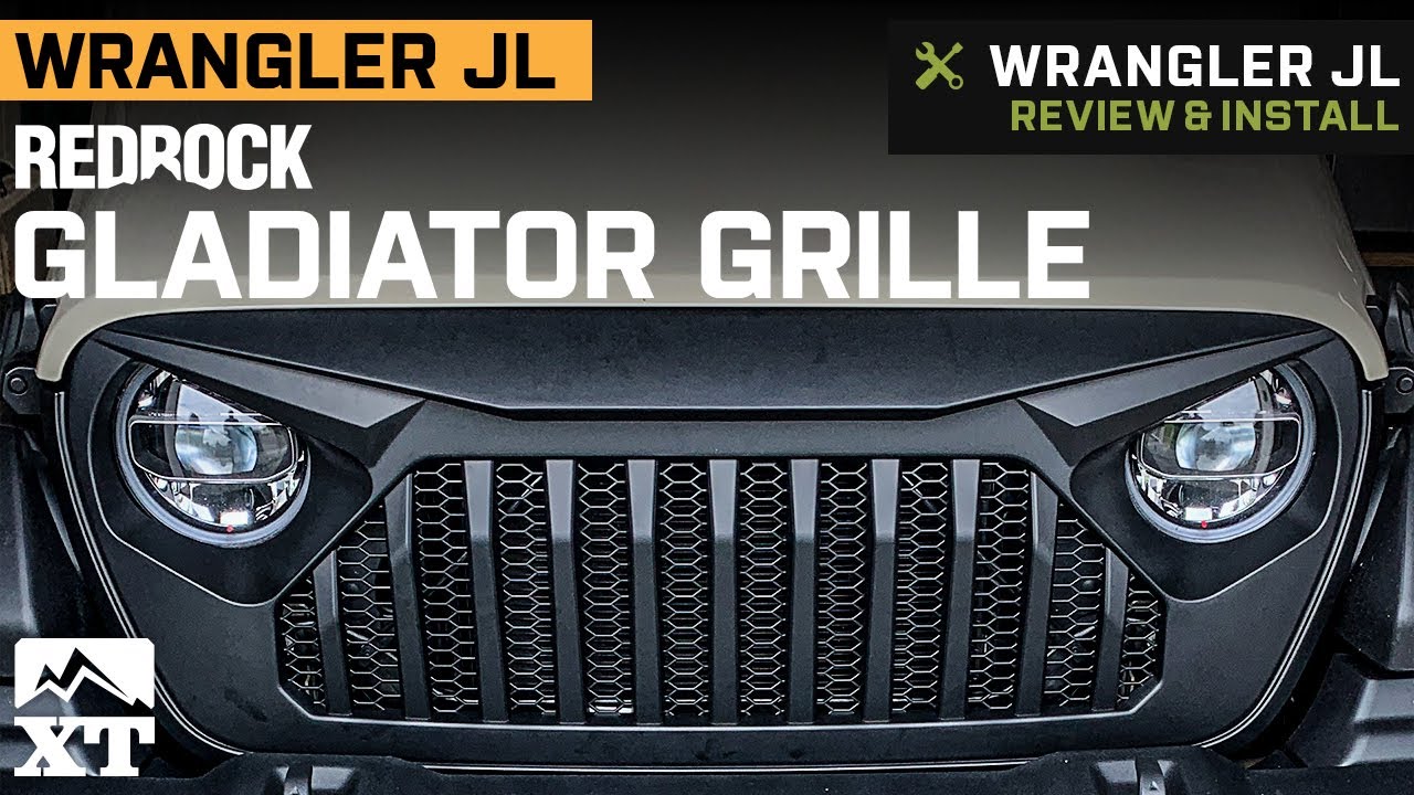 RedRock Jeep Wrangler Gladiator Grille J153707 (18-26 Jeep