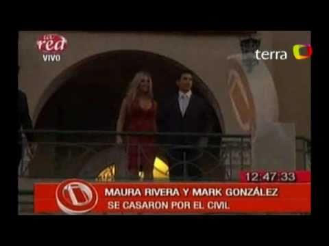 Maura Rivera and Mark Gonzalez