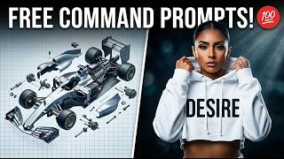 100 FREE Command Prompts: AI Image Generator & Infographic Design