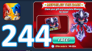 Sonic Forces: Gameplay Walkthrough Part 244 - Mephiles The Dark Gift! (iOS, Android)