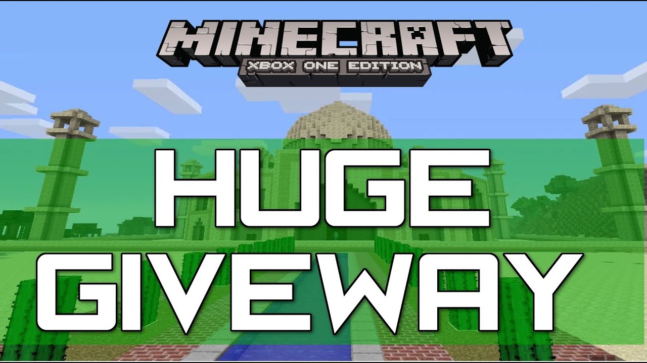 Big Announcement! | GIVEAWAY - Minecraft Xbox One & PS4 or Points Cards ...