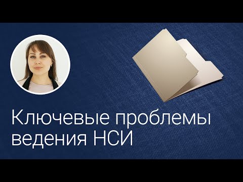 Ключевые проблемы ведения НСИ
