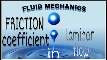 friction coefficient /friction factor /Reynold number#FLUID MECHANICS