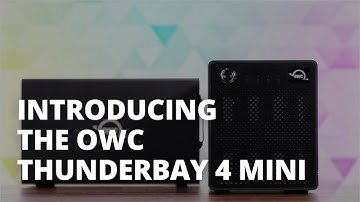 Introducing the OWC Thunderbay 4 mini
