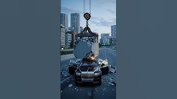 Rolls Royce Crash Test live😱#ai  #aishorts #rollsroyce