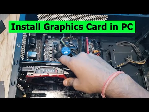 How to Install Graphics card in PC | Install GPU in PC