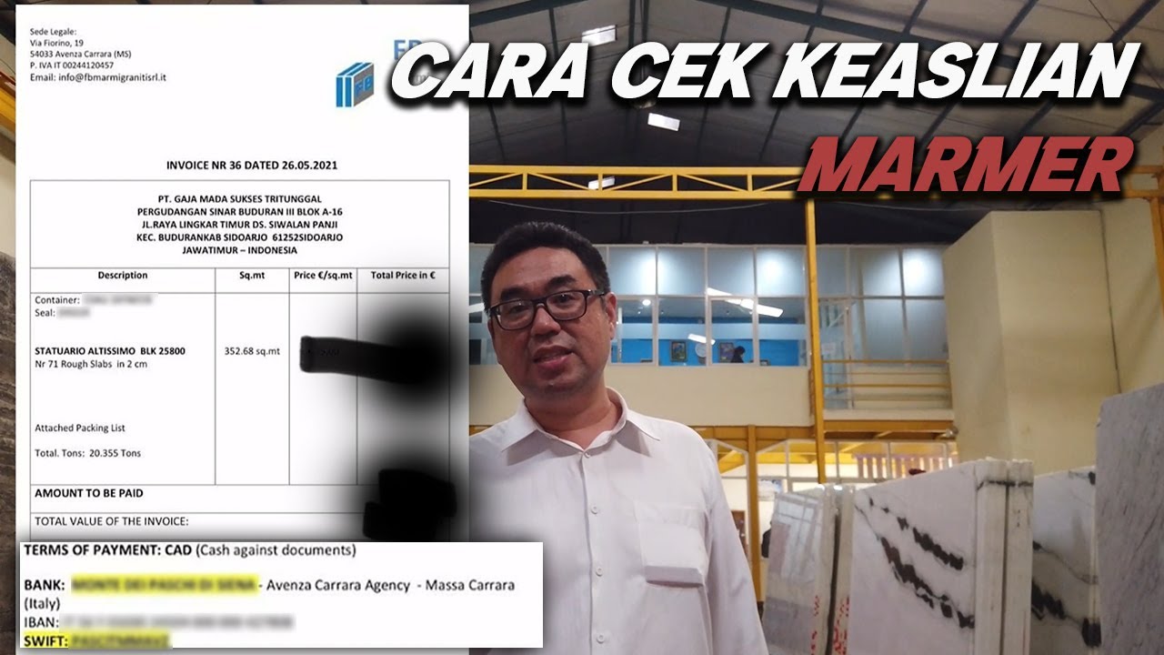 CARA CEK KEASLIAN MARMER BERSAMA OWNER