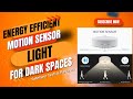 Motion Sensor Light for Home | USB Rechargeable, Wireless & Magnetic LED Night Light!