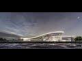 漪舞冰原-Sports Center Architectural Animation image