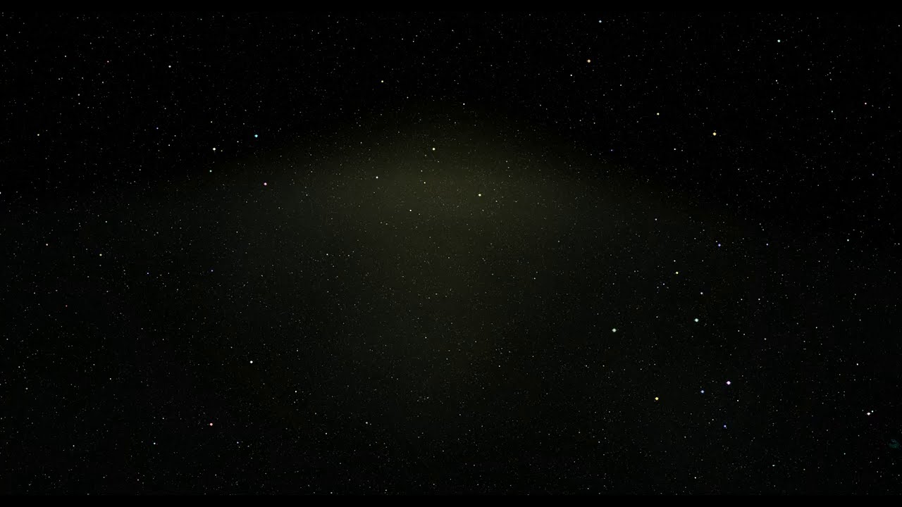 Flying through a Procedural Galaxy to a Nebula - Disengage