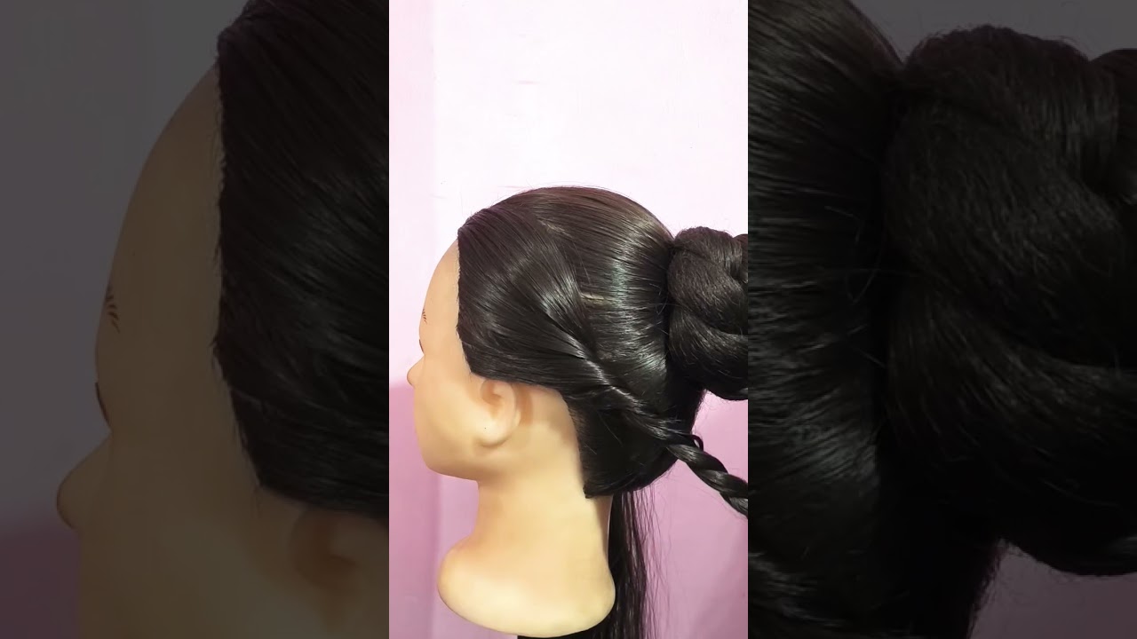 Easy & Elegant Hairstyle for women and girl #short #ytshorts #viralvideo #trending #hairstyle