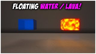 Floating Water and Lava Tutorial! | Minecraft Java 1.20.6!