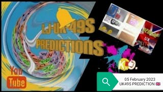 uk49s Lunchtime & Teatime Prediction| 05-02-2023 UK 49 | 05 February 2023 |uk49 prediction for today