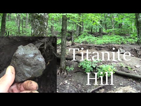 Mineral Collecting at Titanite Hill (Rocks, Crystals and Minerals in Bancroft, Ontario)