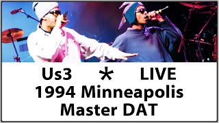 Us3 Live 1994 First Avenue Minneapolis jazz rap band Concert Performance Original Master Recording