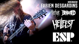 ESP - interview Fabien Desgardins de FREITOT et BENIGHTED au HELLFEST 2019 (vidéo de La Boite Noire)