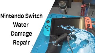 Nintendo Switch No Power No Charge Water Damage Repair