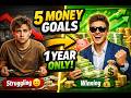 5 Simple Financial Goals You Can Achieve in 1 Year (Step-by-Step Guide)