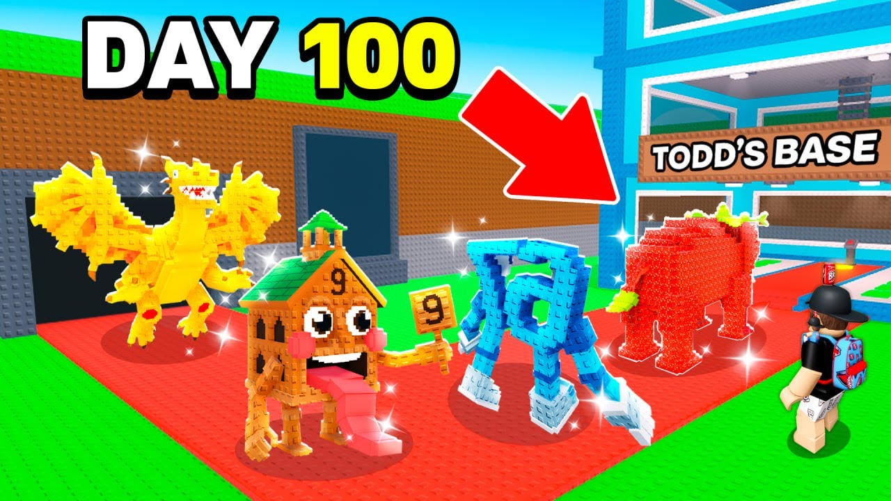 Я провел 100 ДНЕЙ в игре Steal A Brainrot!! (Roblox)