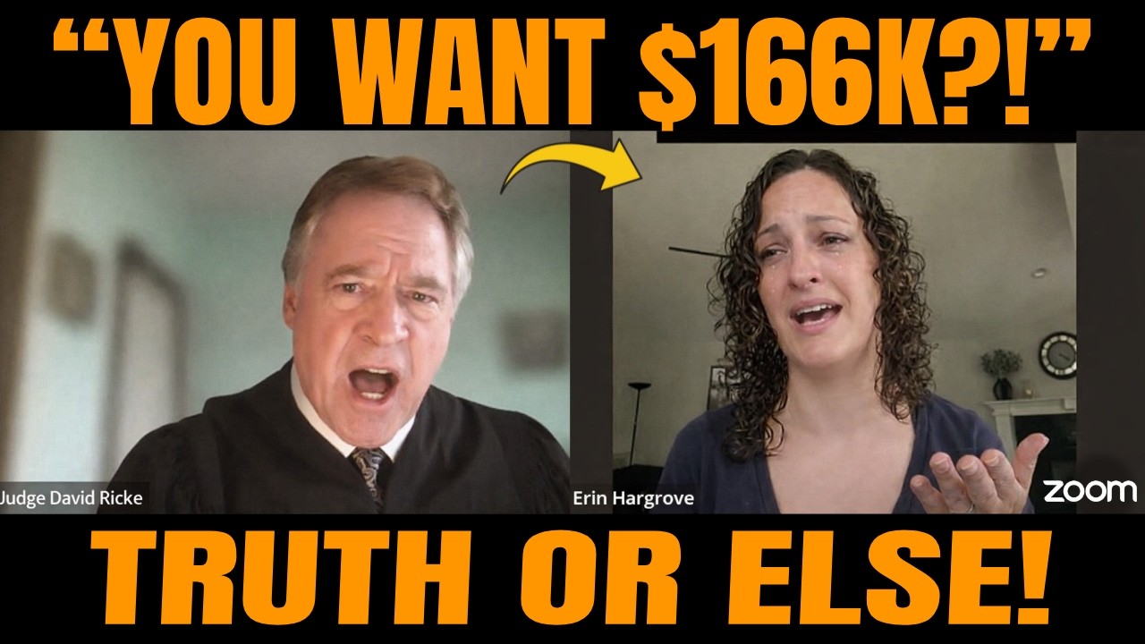 Судья требует правды после того, как жена потребовала 166 тысяч долларов — муж в ярости: «Я уже з...