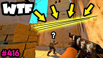 GAME BREAKING GLITCH/BUG on MIRAGE! - CS:GO BEST ODDSHOTS #416