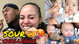 EXTREME SOUR CHALLENGE FT TWINS! | famisafe