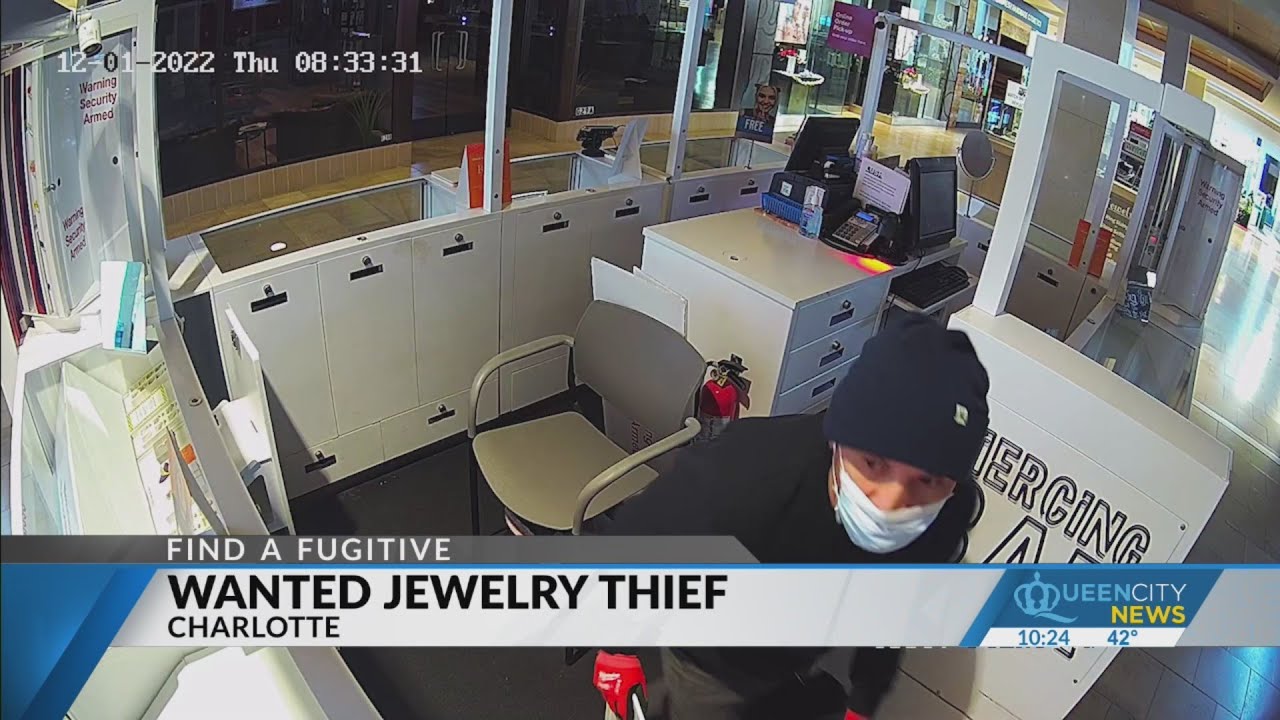 Wanted SouthPark Mall jewelry store thief YouTube
