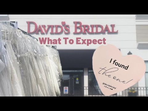 Wedding Dress Experience With David's Bridal - What To Expect