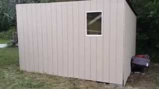 Lean-to Conversion to shed...part 2