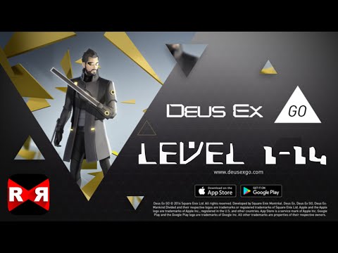 Deus Ex GO Level 1-14 - iOS / Android - Walkthrough Gameplay
