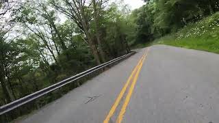 Harley Ride Over Madisonburg Mountain.