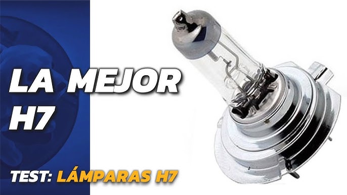 BOMBILLA H7 HALOGENA 55-100W EFECTO XENON CRUCE LARGA CORTA CARRETERA COCHE  MOTO