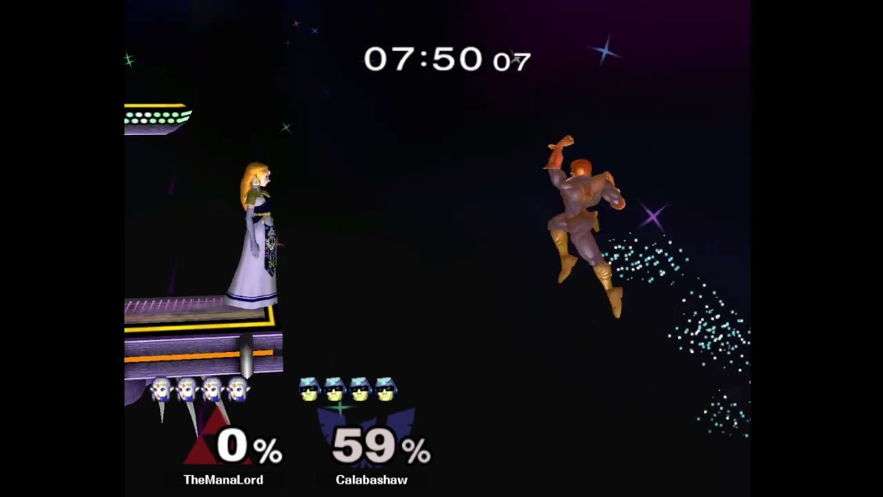 Did Zelda just walk up slowly and downsmash NINE TIMES?!?!