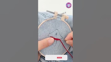 How to Repair a Hole in Clothing Quick and Easy Fix #4 #Short