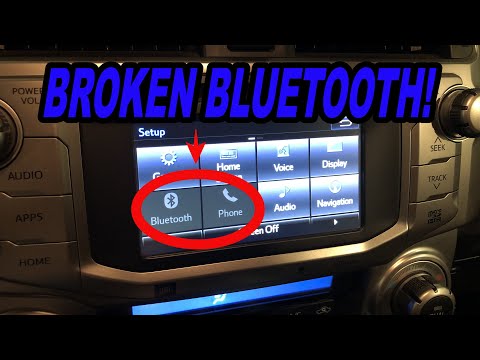 Toyota Entune bluetooth broken: Fix it