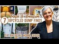 7 FAVOURITE UPCYCLED DUMP FINDS OF 2021 / TRASH TO TREASURE diys