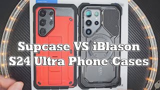 Supcase VS iBlason Phone Cases for the Galaxy S24 Ultra