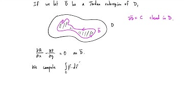Proof: Criteria for a vector field to be conservative.