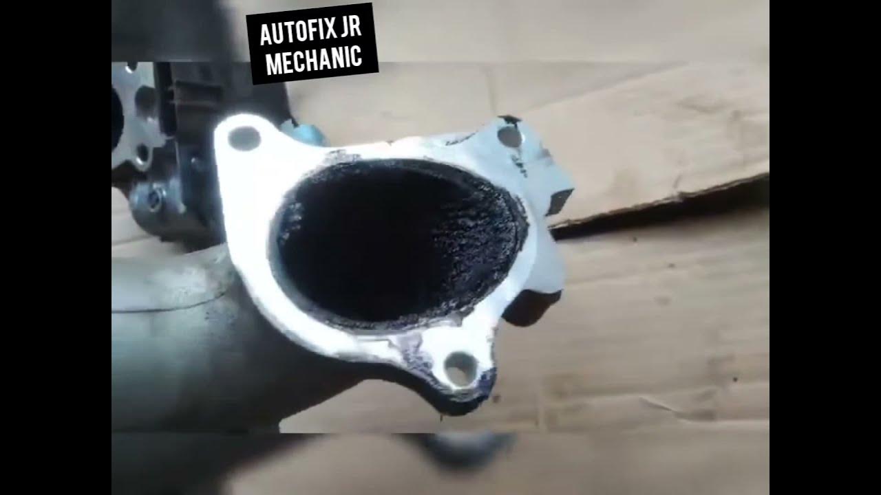 2018 NISSAN NV350 EGR & INTAKE MANIFOLD CLEANING YouTube