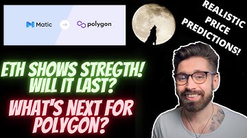 POLYGON PRICE PREDICTION!💎MATIC PRICE PREDICTION👑ETH SHOWS STRENGTH BUT WILL IT HOLD? - NEXT TARGETS