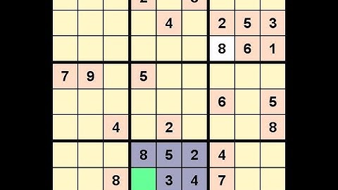 How to Solve Los Angeles Times Sudoku Expert December 18, 2020
