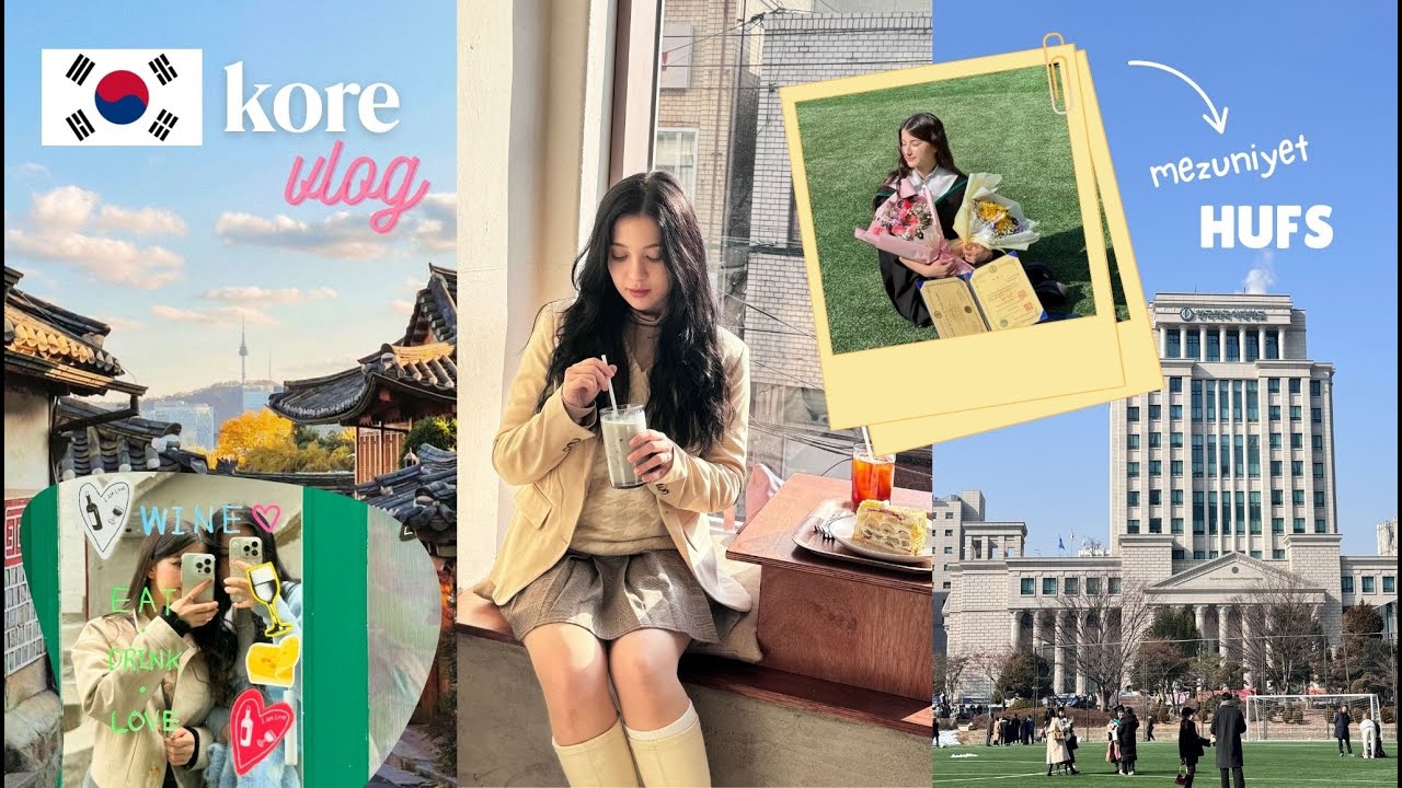 Kore'de Benimle Bir Hafta Sonu 🇰🇷 🎀 mezuniyet, alışveriş, kız kıza date