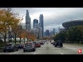 FROM INTERSTATE 55 TO DOWNTOWN CHICAGO AUTUMN SEASON