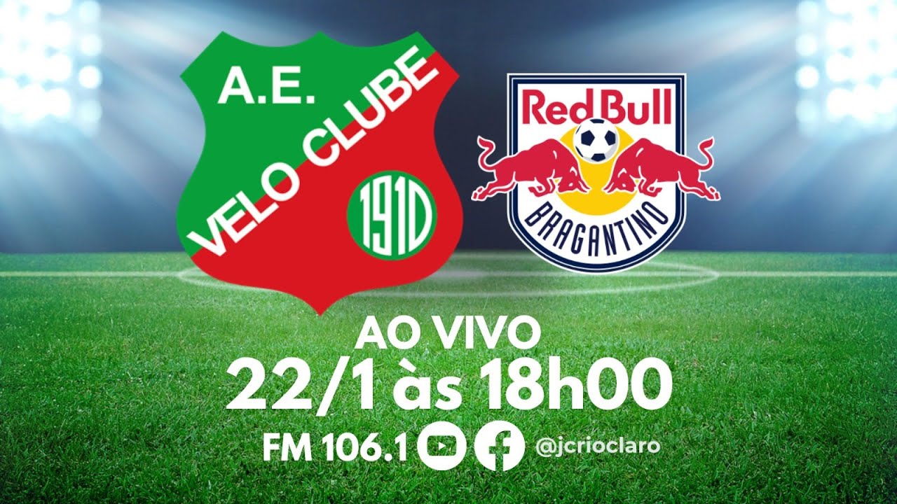 [AO VIVO] RED BULL BRAGANTINO X VELO CLUBE | 3ª RODADA | FASE DE GRUPOS ...