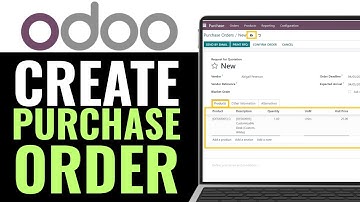 How to Create Purchase Order in Odoo 2025 (Step-by-Step)