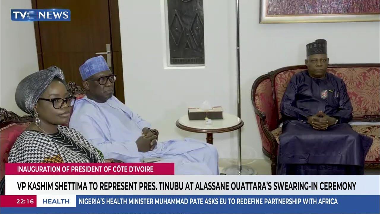 VP Shettima To Represent Pres. Tinubu At Alassane Ouattara’s Swearing-In Ceremony