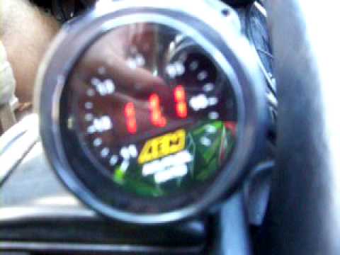JRSC H22 Supercharged Honda Prelude 2nd & 3rd gear Air/Fuel Ratio's 4k - 7800rpm